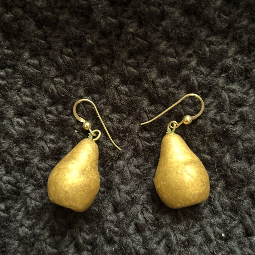 Pear earrings